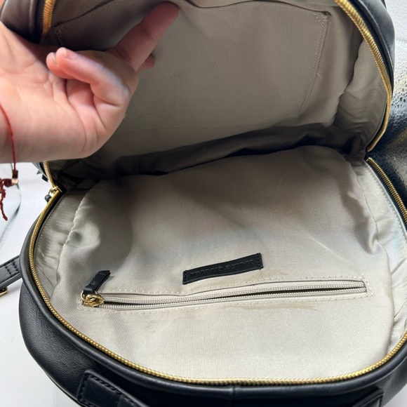 Mark & Graham | Quilted Leather Backpack - Picture 9 of 13